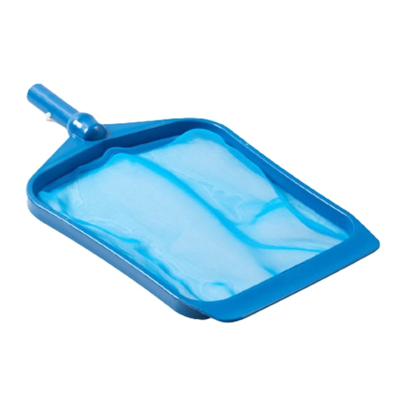 Pool Leaf Skimmer Net – Brustec Plastic Hand Skimmer for Leaves, Bugs Surface Debris, Chlorine Resistant (Fits Standard Poles)