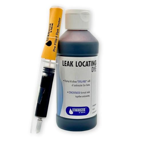 Pool Leak Detection Kit - Leakmaster Leak Location Dye with Refillable ...
