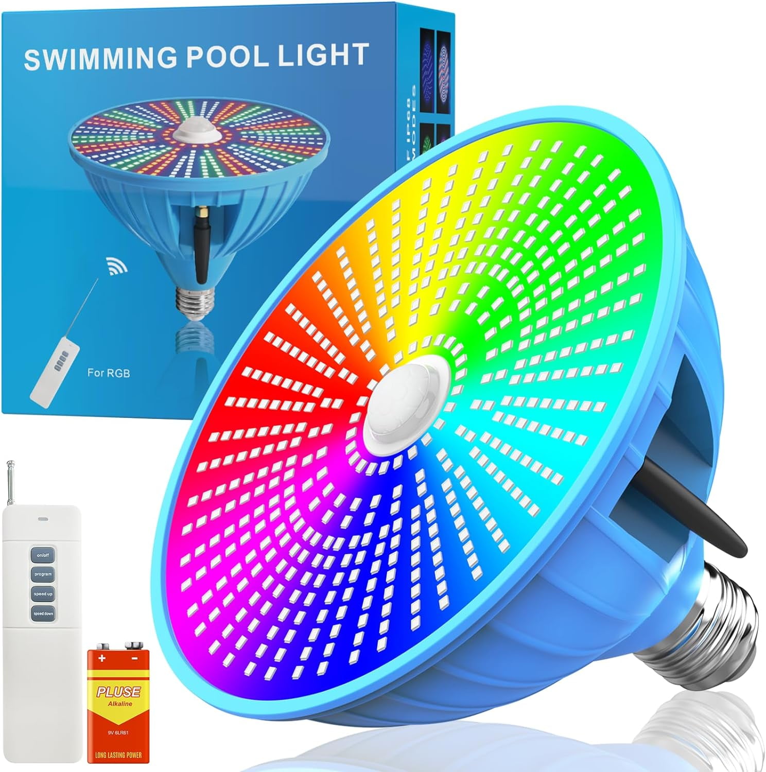 Pool Lights for Inground Pool 120V 65W Led Pool Light RGB Color