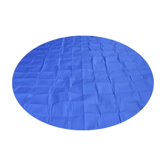 Pool Liner Round Pool Tarp 8ft To 14ft Heavy Duty Under Floor Puncture Material Easy Installation Pond Tarp Ground For From Nails And Stones,Blue,A,2.45 meters