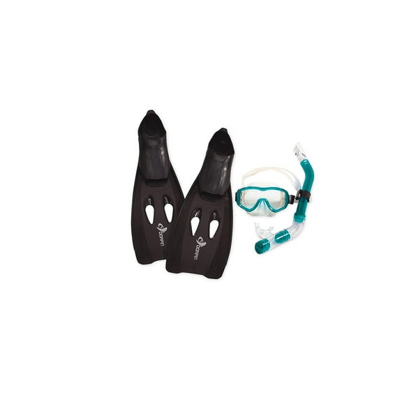 Pool Master 3pc Aqua Reef Diver Adult Pro Scuba Snorkeling Swimming Pool Set - Extra Small -