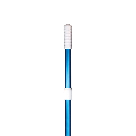 Pool Master Anodized Telescopic Aluminum Pole with Inside Lock 2pc 12' - Blue/White