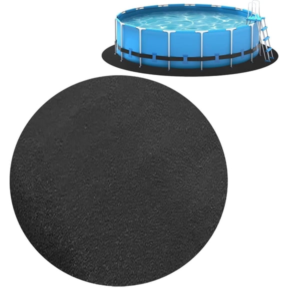 Pool Mat | 8ft/10ft/12ft Round Pool Pads for Ground Pooles | Thick Under Pools Matting | Pools Liner Pad | Pooles Underlay Outdoor Floor Protector Pads Prevents Punctures Extend Liner