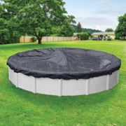 Pool Mate 10 Year Heavy-Duty Royal Blue Round Winter Pool Cover, 12 ft. Pool