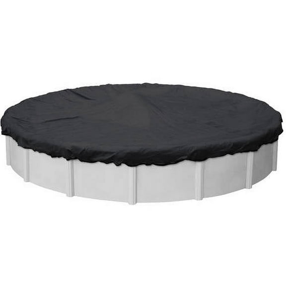 Pool Mate 12' Black Winter Pool Covers for Above-Ground Pools