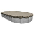 thumbnail image 1 of Pool Mate 12 Year Extra Heavy-Duty Sandstone Oval Winter Pool Cover, 18 x 40 ft. Pool, 1 of 5