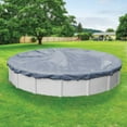 thumbnail image 1 of Pool Mate 15 Year Extra Heavy-Duty Slate Blue Round Winter Pool Cover, 18 ft. Pool, 1 of 4