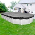 thumbnail image 1 of Pool Mate 20 Year Premium Charcoal Oval Winter Pool Cover, 21 x 41 ft. Pool, 1 of 4