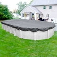 thumbnail image 1 of Pool Mate 20 Year Premium Dove Gray Oval Winter Pool Cover, 12 x 18 ft. Pool, 1 of 4