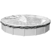 Pool Mate 28' Silver Winter Pool Covers for Above-Ground Pools