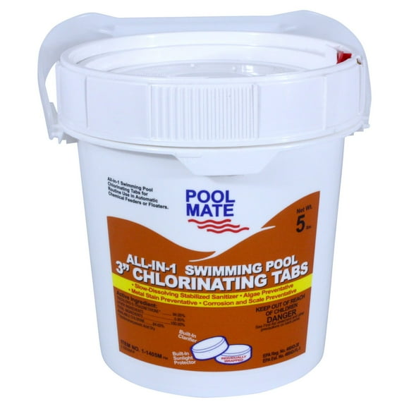 Pool Mate 3 in. All-In-1 Chlorine Tabs