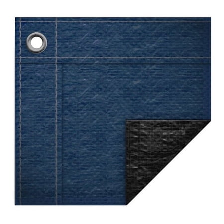 Pool Mate Commercial-Grade Rip-Shield Blue Winter Cover for In-Ground Swimming Pools, 16 ft. x 36 ft. In-Ground Pool