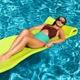 thumbnail image 1 of Pool Mate Foam X-Large Mattress Pool Float, Yellow, 1 of 2