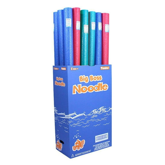 Pool Mate Premium Extra-Large Swimming Pool Noodles, Assorted 21-Pack