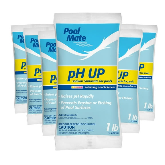 Pool Mate pH Up- 6 x 1 Lb