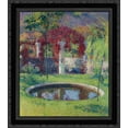 thumbnail image 1 of Pool Near Tonnelle de Marquayrol 20x20 Black Ornate Wood Framed Canvas Art by Martin, Henri, 1 of 2