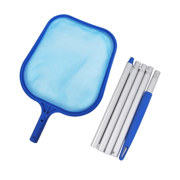 Pool Net - Pool Skimmer Net with Plastic Frame, Skimmer Net with Fine Mesh Net, Pool Nets for Cleaning Leaf of Swimming Pools, Spa, Hot Tubs