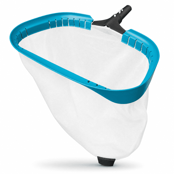 Pool Net - Professional 20" Swimming Leaf Skimmer Rake Aluminum Frame Deep Nylon Bag Ultra Fine Nets Forning Leaves Sand Pollen Finest Debris (no Pole)