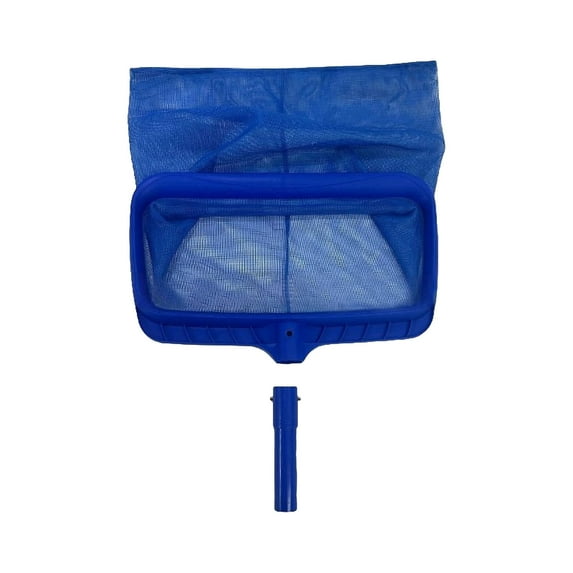 Pool Net Without Pole for Cleaning - Deep Frame Large Capacity Pool Debris Rake Net with Durable Reinforced Construction Easy Edge Debris Pickup for Indoor and Outdoor Pools
