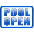 thumbnail image 1 of Pool Open Sign, 1 of 1