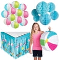 thumbnail image 1 of Pool Party Basic Decorating Kit - 20 Pc, 1 of 2