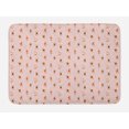 thumbnail image 1 of Pool Party Bath Mat, Girls with Different Swimsuits Swimming on Abstract Ocean Beach Fun, Plush Bathroom Decor Mat with Non Slip Backing, 29.5" X 17.5", Pale Pink Multicolor, by Ambesonne, 1 of 2