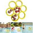 thumbnail image 1 of Pool Party Favors For Kids, Amusing Floating Pool Throwing Game With 12 Colorful Tossing Balls, Multi-use Beach Toys, Ideal Summer Play Accessories For Whole Family Fun, 1 of 9
