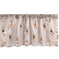 thumbnail image 1 of Pool Party Window Valance Pack of 2, Girls with Different Swimsuits Swimming on Abstract Ocean Beach Fun, Rod Pocket Curtain Valances for Kitchen Bedroom, 54" X 18", Pale Pink Multicolor, by Ambesonne, 1 of 4