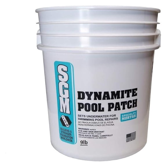 Pool Patch Plaster Repair for Swimming Pool White 9-lbs