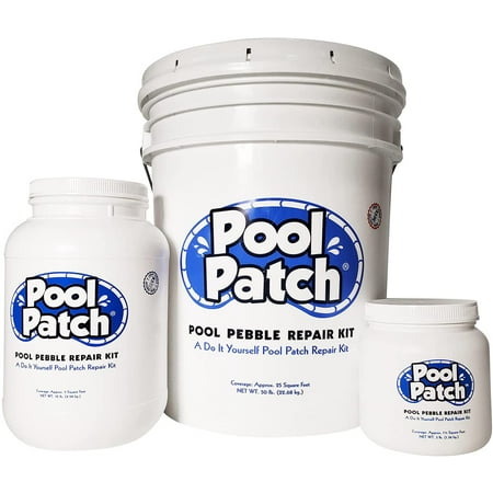 Pool Patch Pool Pebble Repair Kit, Pebble Plaster 50-Pound, Mauve Regular