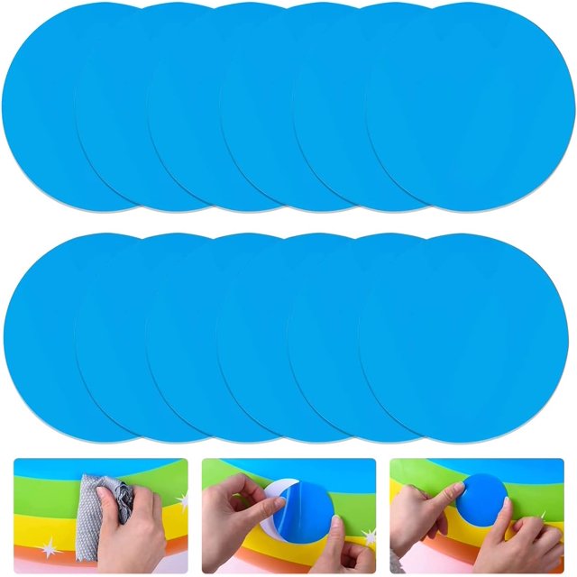 Pool Patch Repair Kit, SelfAdhesive Vinyl Pool Patch Kit Quick Fixed