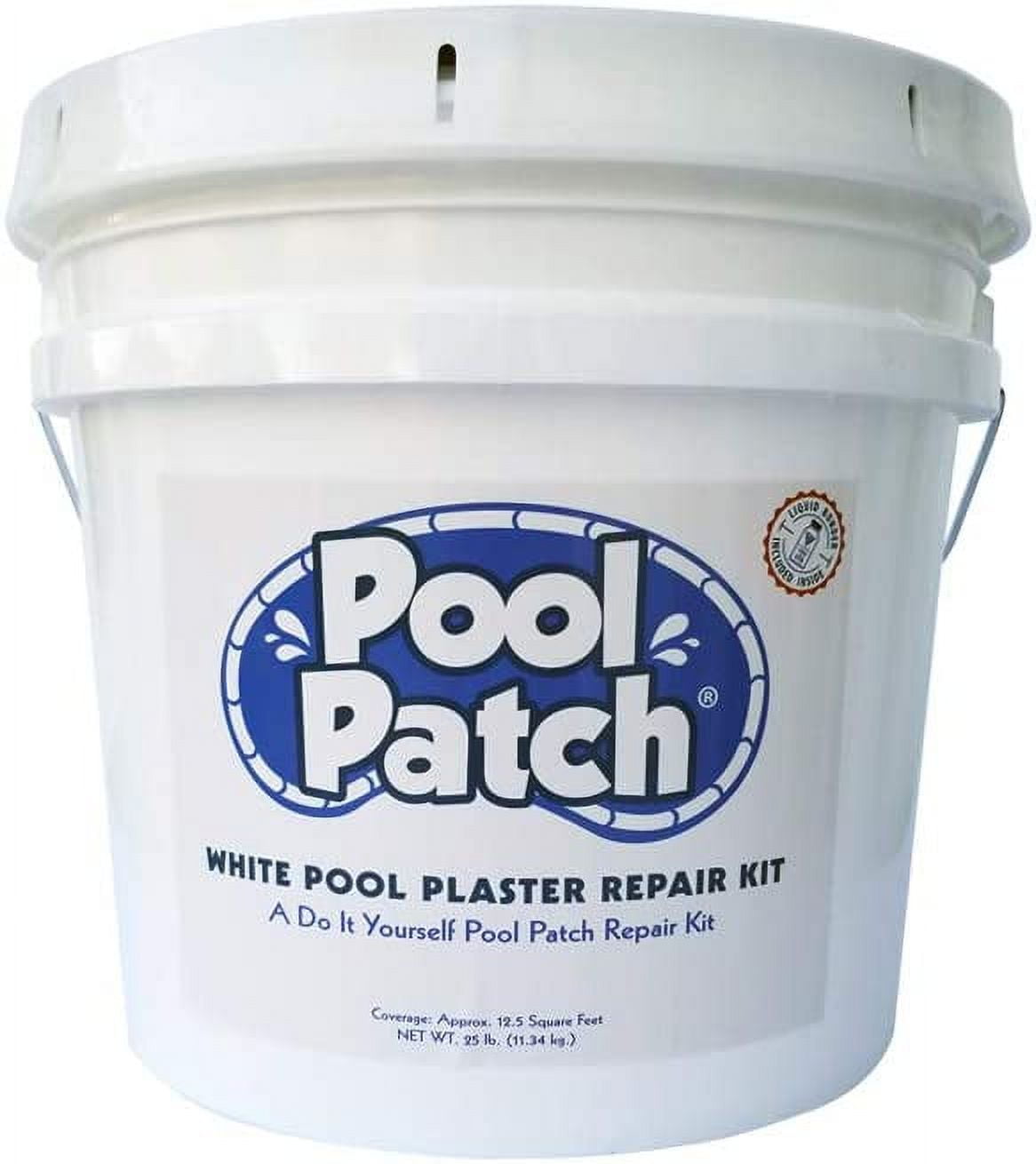 Pool Patch White Pool Plaster Repair Kit, 25-Pound, White