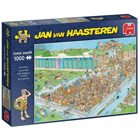 Pool Pile-Up 1000-Piece Puzzle