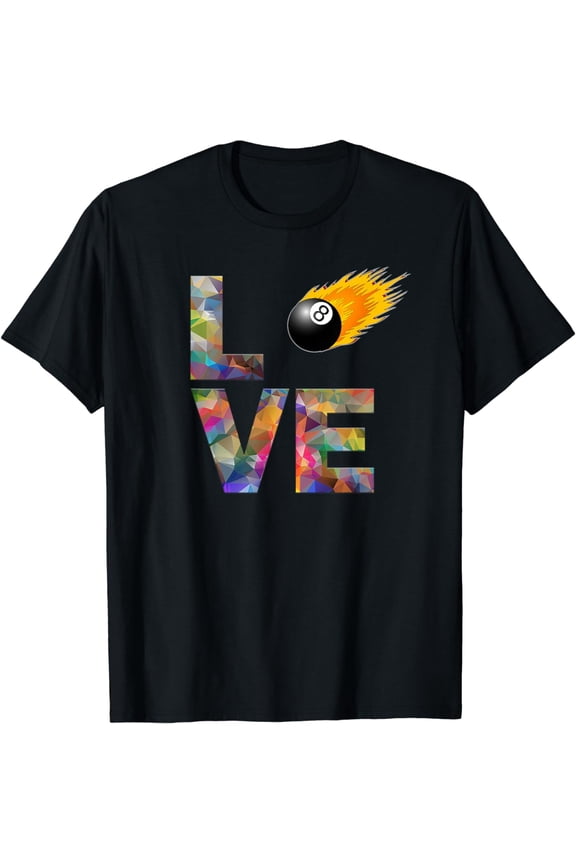 Pool Player Gifts, Snooker Billiard Sports Game Apparel T-Shirt