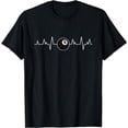 thumbnail image 1 of Pool Players Heartbeat Billiards 8 Ball T-Shirt, 1 of 2