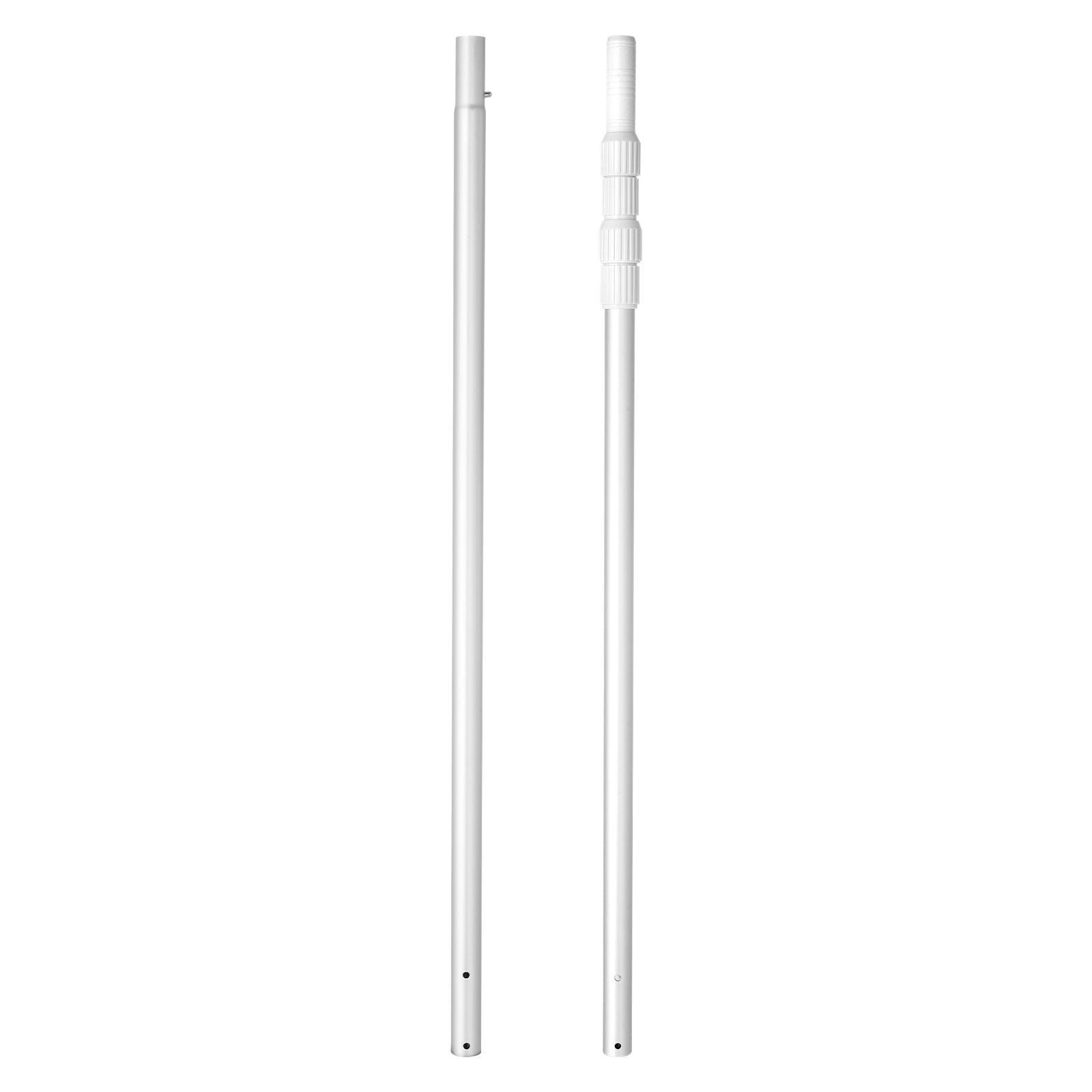 Pool Pole, 3.4 to 12 Ft Telescoping Swimming Pool Cleaning Poles ...