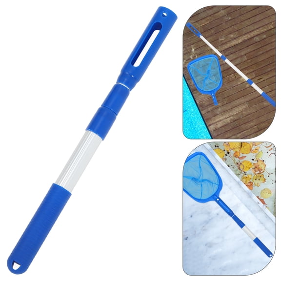 Pawsdot Blue Expandable Pool Pole with Detachable Handle for Convenient Outdoor Use