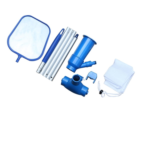 Pool Pond Vacuum Cleaner Suction Head With Mesh Bag Swimming Pool Cleaning Tools Swimming Portable Outdoor Elements ,Great Suction Power