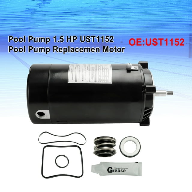 Pool Pump 1.5 HP UST1152 Pool Pump Replacemen Motor For HAYWARD SUPER