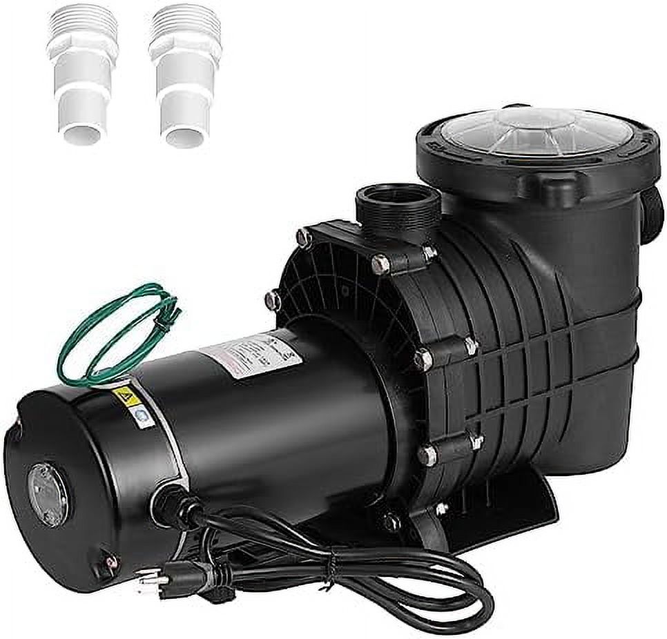 Pool Pump Inground 2HP, Dual Voltage 110/220V High Swimming Pool Pump