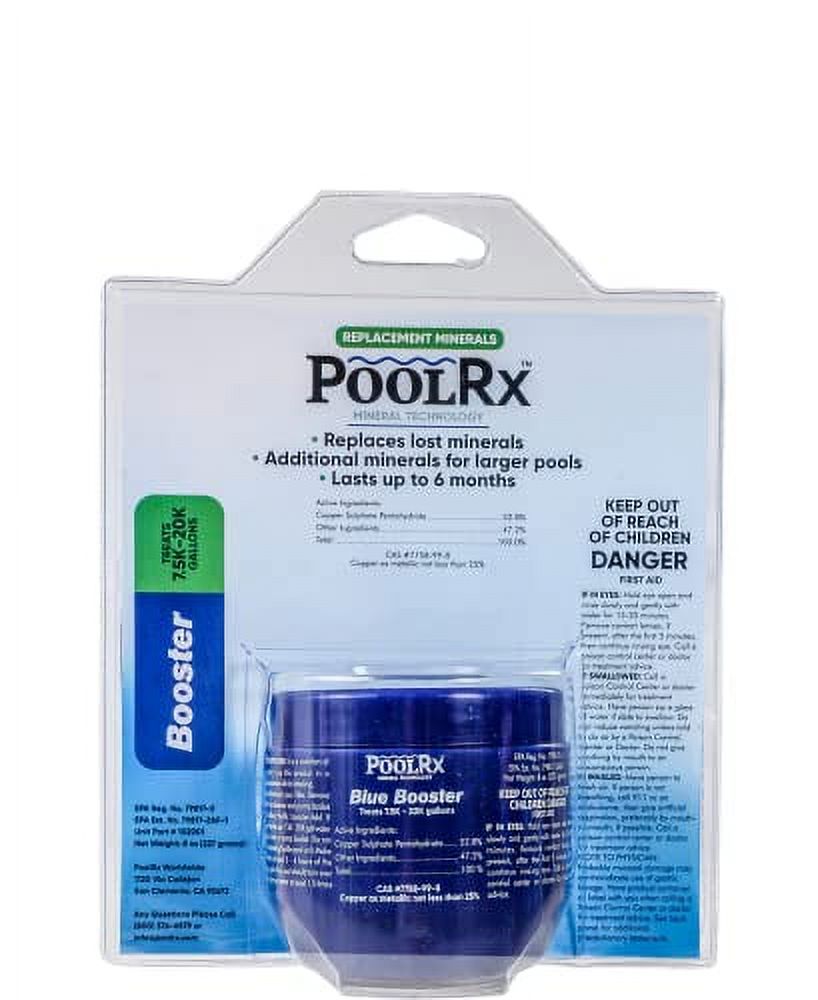 Pool RX 102001 6 Month Swimming Pool Algaecide Replacement, Single Unit
