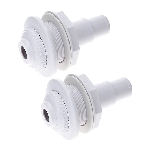 Pool Return Nozzle Set Adjustable Water Flows Pool Wall Return Fittings Simple Installation 2pcs for Swimming Pool
