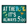 Pool Rules Sign, Indoor/Outdoor Swimming Pool Decorations
