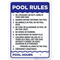thumbnail image 1 of Pool Rules Sign,, 1 of 1