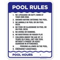 thumbnail image 1 of Pool Rules Sign,, 1 of 1