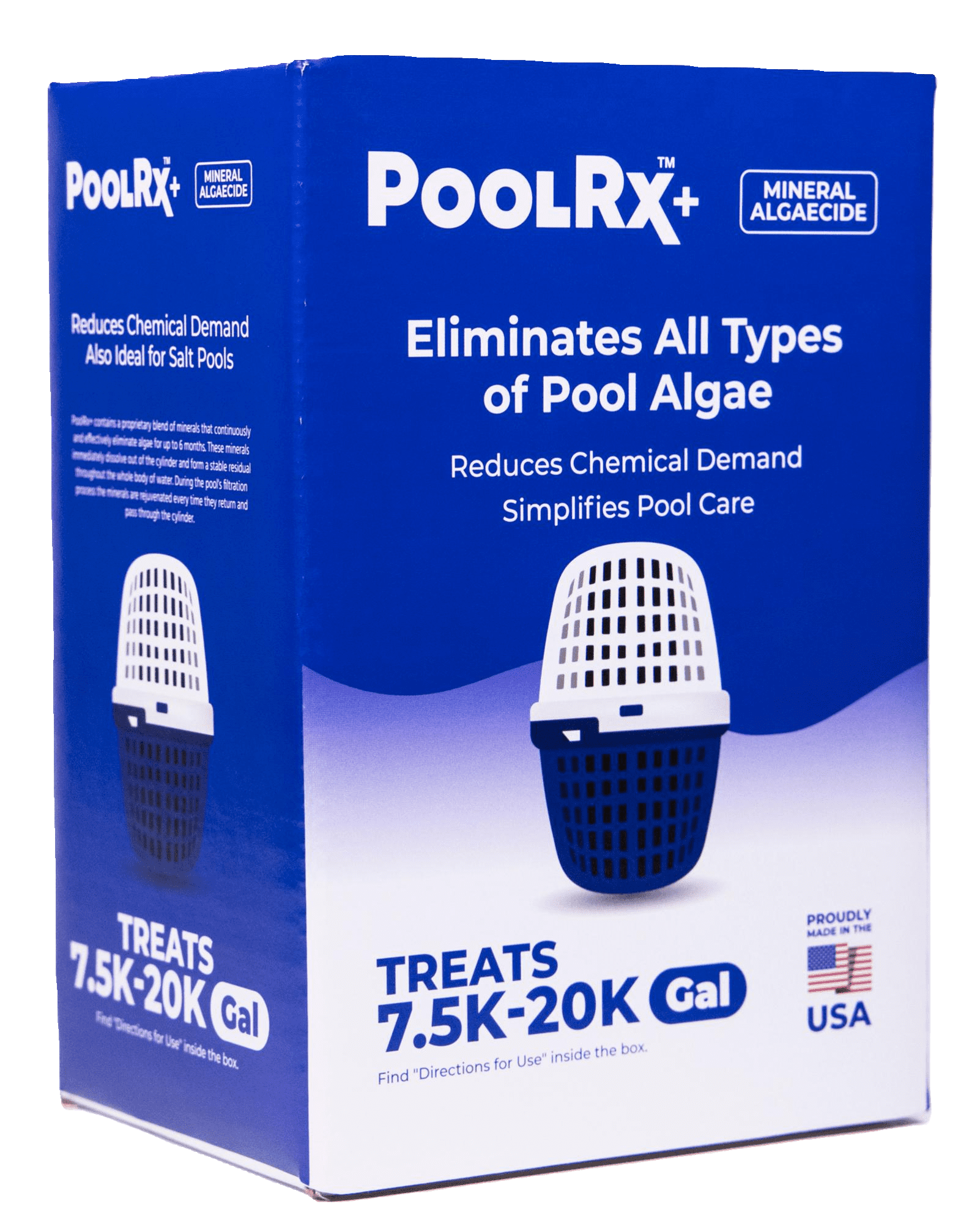 Free Shipping! PoolRx Mineral Algaecide Tablets for 7,500 to 20,000 ...