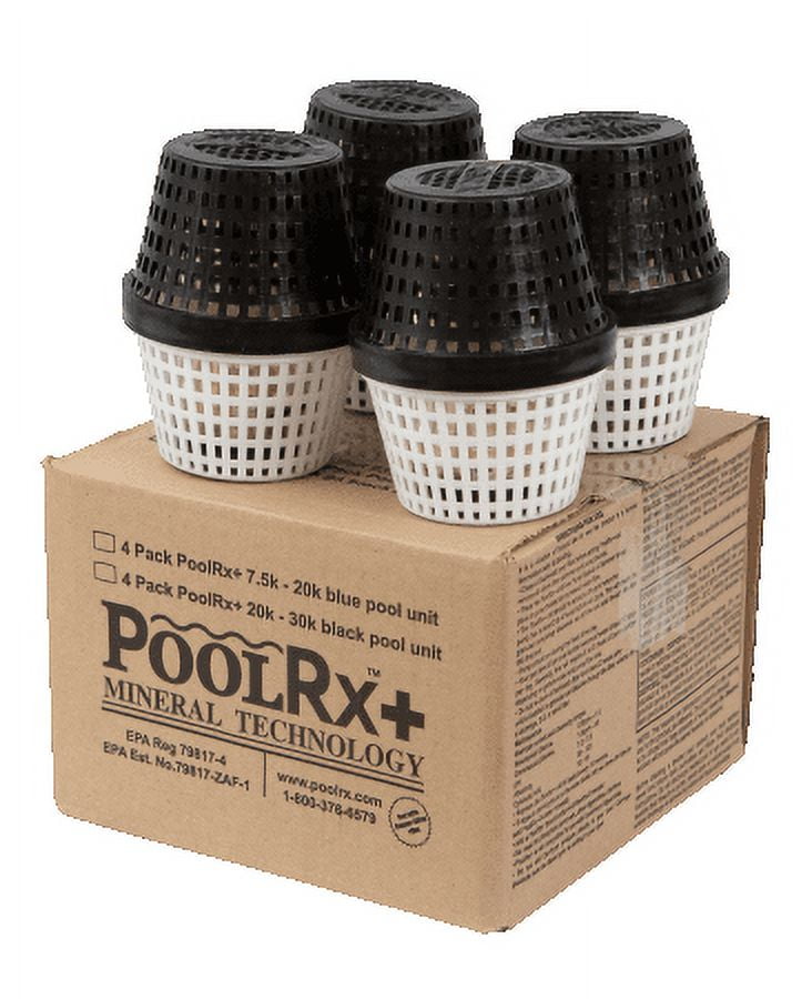 Pool Rx Plus Black Algaecide Unit Treats 7500 20000 Gallon Swimming