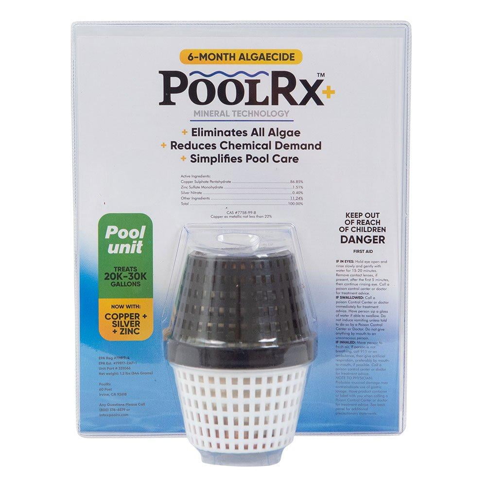 PoolRx+ Black and White Mineral Algaecide Unit for 20K-30K Gallons