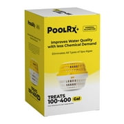 PoolRx+ Yellow/White 6-Month Swimming Pool & Spa Mineral Algaecide, 1 Tablet Treats 100-400 Gallons