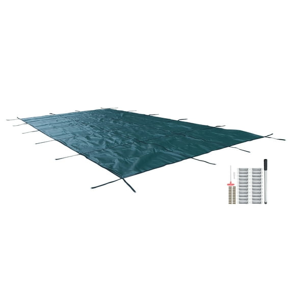 Pool Safety Cover Fits 14x26ft Rectangle Inground Pools Safety Pool Cover